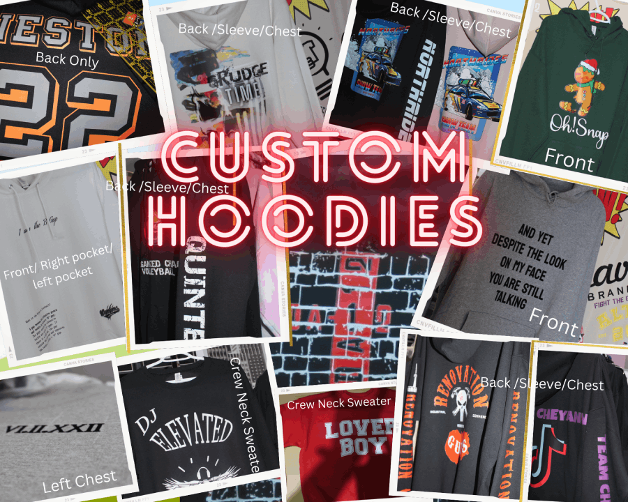 Create a Custom Pullover Hoodie
